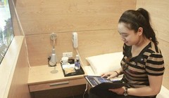 Trải nghiệm miễn phí dịch vụ hộp ngủ tại sân bay Nội Bài