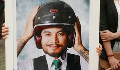 Chân dung Trần Lập được người hâm mộ mang tới tang lễ