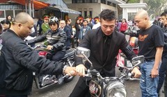 Tiếng môtô rền vang tiễn đưa Trần Lập