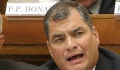 Tổng thống Ecuador Rafael Correa. (Nguồn: Getty)