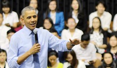 Ông Obama: "Muốn xây dựng môi trường có nhân tài tốt thì phải quan tâm đến chất lượng cuộc sống". 