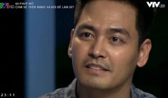 MC Phan Anh tranh cãi gay gắt trong chương trình.