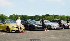 Choáng xem hội con nhà giàu Trung Quốc sang Mỹ chơi siêu xe