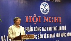  Thứ trưởng Nguyễn Minh Hồng phát biểu chỉ đạo Hội nghị