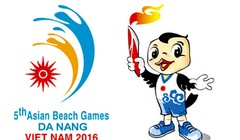 ​Hình tượng chim yến, một loài chim đặc trưng của vùng biển miền Trung Việt Nam, trở thành biểu tượng Đại hội thể thao Bãi Biển Châu Á 2016.