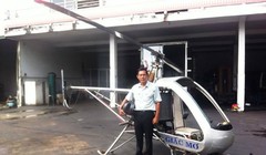 Ông Hiển và chiếc trực thăng mơ ước