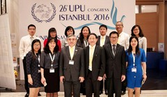 Thứ trưởng Nguyễn Minh Hồng và đoàn công tác Bưu điện Việt Nam tại Đại hội UPU lần thứ 26