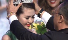 Nguyễn Thị Ngọc Duyên là người đẹp vừa trở thành tân Nữ hoàng sắc đẹp toàn cầu 2016 trong đêm chung kết tại Hàn Quốc.