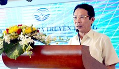 Thứ trưởng Bộ TT&TT Hoàng Vĩnh Bảo phát biểu tại hội nghị. 