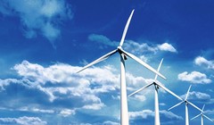 Các turbine của Nhà máy điện gió Phú Lạc