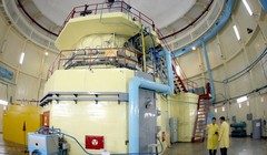 Lò phản ứng hạt nhân tại Viện nghiên cứu hạt nhân. (Ảnh: Quang Nhựt/TTXVN)