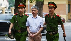 Cựu tổng giám đốc OceanBank Nguyễn Xuân Sơn. Ảnh: Phạm Dự