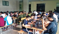 Phòng thi tại Hà Nội. Ảnh: BTC