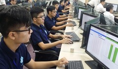 Ảnh minh họa: BHXHVN. Trong ảnh: Trung tâm điều hành CNTT của Bảo hiểm xã hội Việt Nam.