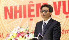 Phó Thủ tướng Chính phủ Vũ Đức Đam phát biểu và phân công nhiệm vụ cho Bộ TT&TT. Ảnh: Thảo Anh.