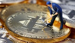 Đồng tiền ảo Bitcoin. Ảnh minh họa: AP