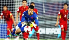 Thủ môn Tiến Dũng và tập thể U23 Việt Nam đã thể hiện rất tốt trong trận cầu tối nay.