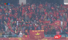 Bàn thắng tuyệt đẹp cua Quang Hải giúp giải tỏa tâm lý của U23 Việt Nam làm vỡ òa cảm xúc của người hâm mộ.