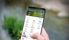 Giao diện của Ví điện tử MoMo. Ảnh: Huyên Phương