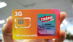 Thánh SIM là sim 3G truy cập internet miễn phí do nhà mạng Vietnamobile cung cấp. Ảnh: VNM