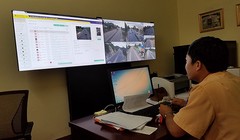 Những vi phạm của người điều khiển phương tiện khi tham gia giao thông trên tuyến Quốc lộ 1A đều ngay lập tức được camera phát hiện và gửi hình ảnh về trung tâm điều hành.