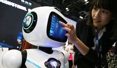Robot trong một triển lãm về trí tuệ nhân tạo tại Bắc Kinh, Trung Quốc. Nguồn: China daily