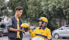 Hình ảnh tài xế Be trong bộ đồng phục "ong vàng.