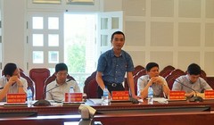 Chánh Thanh tra Bộ TT&TT Đặng Anh Tuấn (người đang phát biểu) vừa bị khởi tố, tạm giam để điều tra.