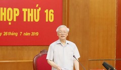 Ban Chỉ đạo Trung ương về phòng, chống tham nhũng đã họp phiên thứ 16 dưới sự chủ trì của Tổng bí thư, Chủ tịch nước Nguyễn Phú Trọng, Trưởng ban chỉ đạo.