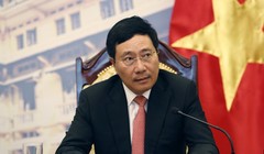 Phó Thủ tướng. Bộ trưởng Bộ Ngoại giao Phạm Bình Minh.