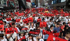 Các cuộc biểu tình ở Hong Kong diễn ra ngày càng phức tạp.