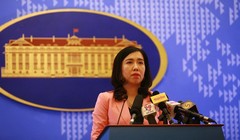 Người Phát ngôn Bộ Ngoại giao Lê Thị Thu Hằng.