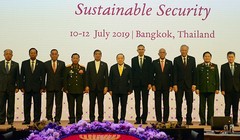 Bộ trưởng Quốc phòng các nước ASEAN tại Hội nghị ADMM-13. Ảnh: Bộ Quốc phòng.