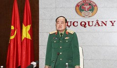 Thượng tướng Trần Đơn chủ trì hội nghị. Ảnh: BQP.