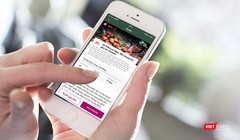 Người dùng truy cập vào ứng dụng để đặt mua và siêu thị sẽ trực tiếp giao vải tới nhà.