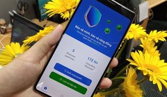 Giao diện ứng dụng khẩu trang điện tử.