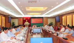 Kỳ họp 47 của Ủy ban Kiểm tra Trung ương. Ảnh: UKTTW