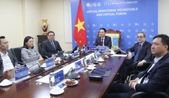 Từ đầu cầu Việt Nam, lãnh đạo Bộ TT&TT cam kết sẽ sẵn sàng hỗ trợ, đồng hành cùng ITU và các nước thành viên xây dựng thế giới số.