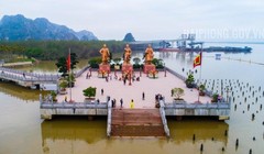 Lễ đón nhận Bằng xếp hạng di tích quốc gia Khu di tích lịch sử Bạch Đằng Giang là dịp thể hiện niềm tự hào dân tộc, khẳng định tiềm năng và trí tuệ của con người Việt Nam. Ảnh: UBND TP. Hải Phòng.