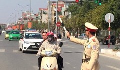 Cục CSGT cho biết, trong đợt nghỉ lễ, do phương tiện tham gia giao thông tăng lên đột biến trên các tuyến cao tốc, quốc lộ nhất là các tuyến đường cửa ngõ Hà Nội và TP Hồ Chí Minh đã ảnh hưởng đến tốc độ lưu thông phương tiện. Ảnh: Cục CSGT.