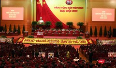 Các đại biểu Đại hội Đảng khoá XIII tiến hành bỏ phiếu bầu Ban chấp hành Trung ương vào chiều ngày 30/1 và kết quả được công bố vào tối muộn cùng ngày. 