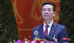 Tham luận tại Đại hội Đảng XIII, Bộ trưởng Nguyễn Mạnh Hùng khẳng định: "Chuyển đổi số và 'Make in Viet Nam' sẽ là con đường đúng đắn và bền vững nhất để nâng tầm và đưa sản phẩm Make in Viet Nam tiếp cận với các thị trường ngoài nước".