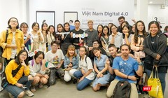 Những học viên tham gia khóa học Bệ phóng Việt Nam Digital 4.0.