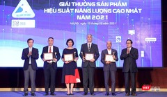 Các doanh nghiệp đạt giải thưởng Sản phẩm hiệu suất năng lượng cao nhất năm 2021.