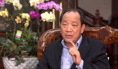 Ông Hồ Xuân Hùng, nguyên Thứ trưởng Bộ NN&PTNT, Chủ tịch Tổng hội Nông nghiệp và Phát triển nông thôn Việt Nam trao đổi cùng phóng viên. Ảnh: Nhật Quang.