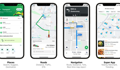Dữ liệu bản đồ đóng góp từ cộng đồng thông qua ứng dụng.