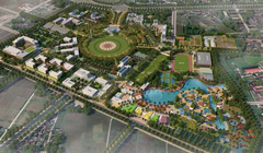 Phối cảnh dự án Thành phố Giáo dục quốc tế Thanh Hóa tại TP. Thanh Hóa (Ảnh: Nguyễn Hoàng Group).