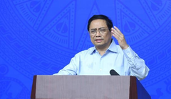 Thủ tướng Phạm Minh Chính phát biểu. Ảnh: VGP.