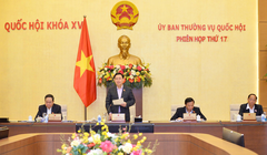 Chủ tịch Quốc hội Vương Đình Huệ giới thiệu một số nội dung cần sớm trình Quốc hội xem xét, quyết định là cơ sở để xem xét việc tổ chức kỳ họp bất thường của Quốc hội.