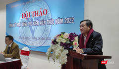 Phó Chủ tịch Liên hiệp Hội Khoa học và Kỹ thuật Việt Nam Phạm Quang Thao. 